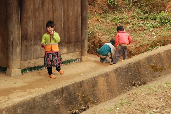 Everyday life of Sapa village, Northern Vietnam, 26.12.2012 — Stock Photo, Image