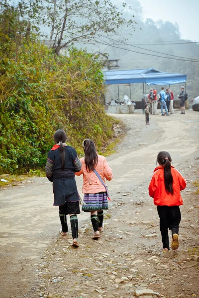 Everyday life of Sapa village, Northern Vietnam, 26.12.2012 — Stock Photo, Image