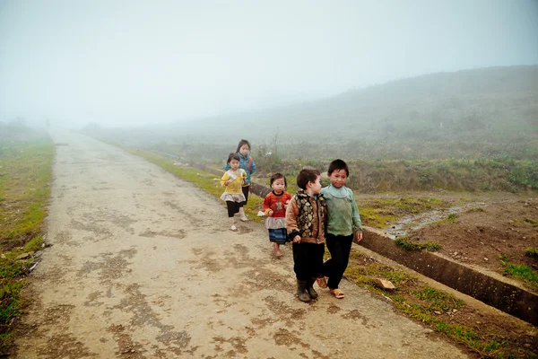 Everyday life of Sapa village, Northern Vietnam, 26.12.2012 — Stock Photo, Image