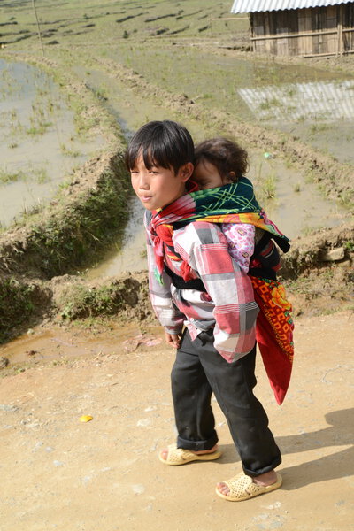 Everyday life of Sapa village, Nothern Vietnam, 26.12.2012