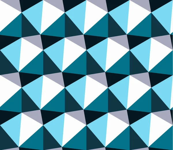 Kesintisiz geometrik desen. Mavi soyut üçgen geometrik arka plan. 