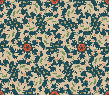 dokulu renkli dalları Dikişsiz desen arka plan