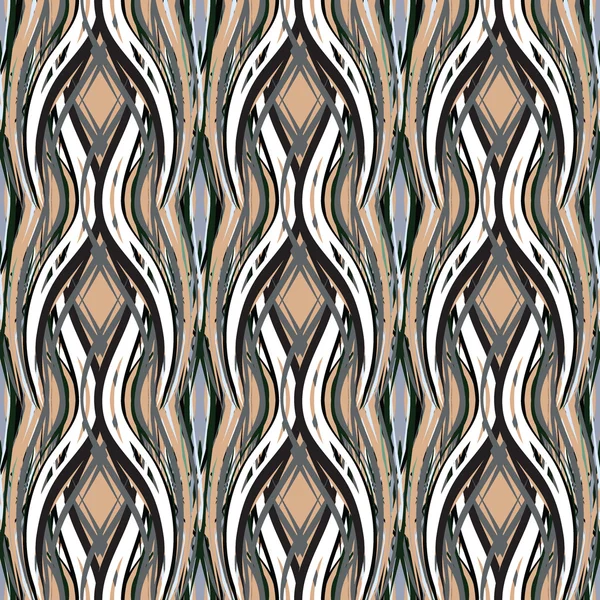 Πολύχρωμο abstract μοτίβο. Άνευ ραφής στολίδι. Πολύχρωμα αστικού σχεδιασμού. — Διανυσματικό Αρχείο