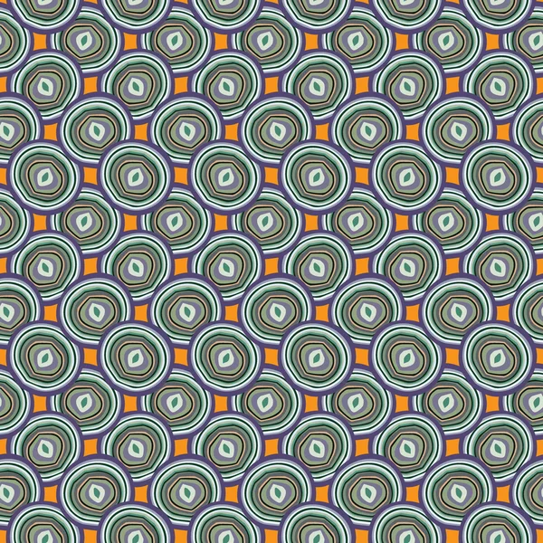 Vektör soyut yeşil düzensiz daireler desen