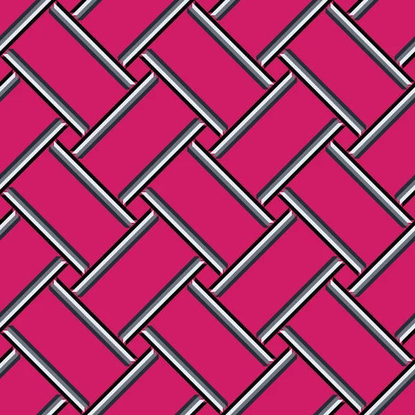 Patrón geométrico abstracto, fondo rosa inconsútil colorido . — Archivo Imágenes Vectoriales