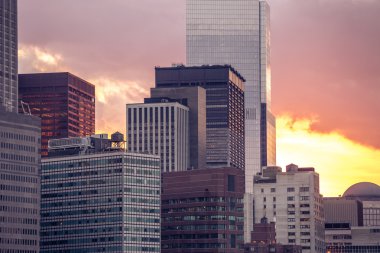 New York City Manhattan at sunset