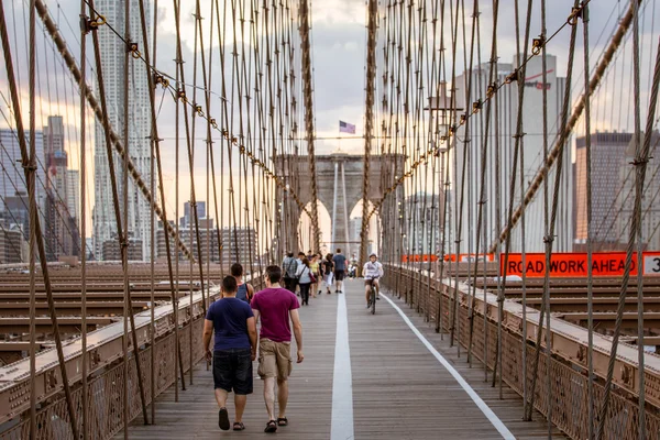 Williamsburg-Brücke in New York — Stockfoto