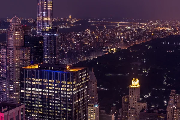 Nueva York por la noche — Foto de Stock