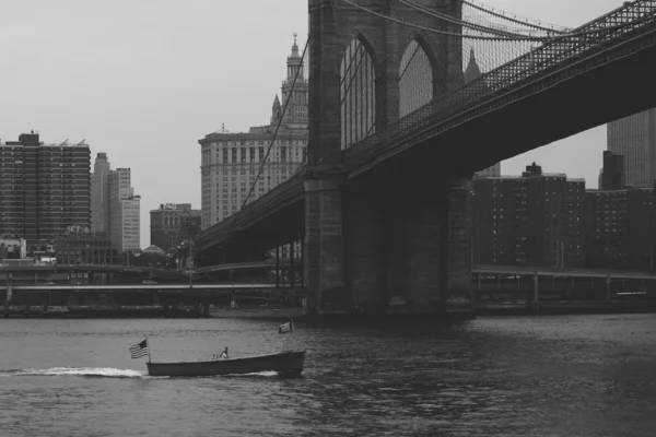 Brooklynský most v New Yorku — Stock fotografie