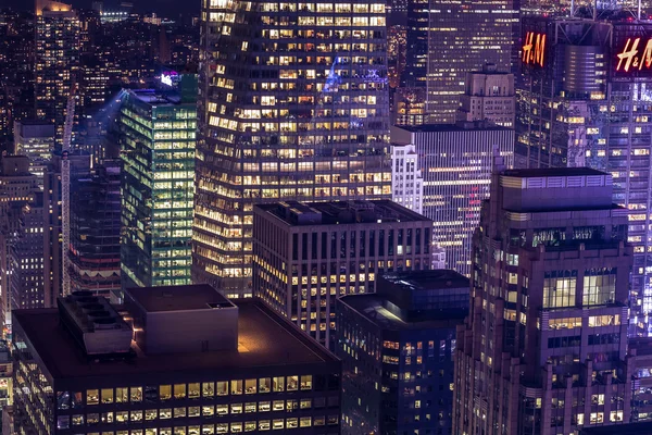 Nueva York por la noche — Foto de Stock