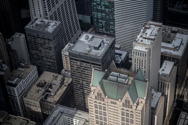 willis Tower Chicago Üstten Görünüm