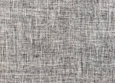 Kumaş desenli bir arka plan. Gri çuval bezi yüzeyi. Kaba fiber kaplama jüt. Soyut tekstil arkaplanı.