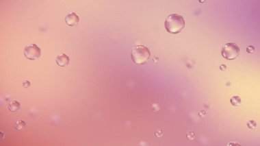 Pembe balonu su bardak yapıştırılır