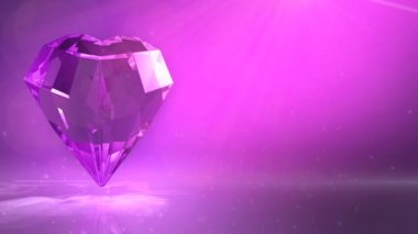 Kalp şeklinde kristal baklava