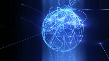 havada kahverengi Radyal ışın patlamaları