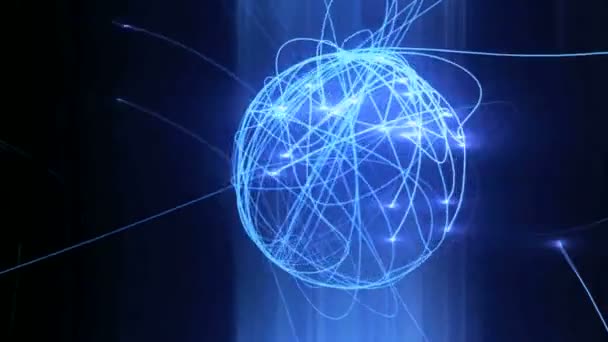 éclats de rayons radiaux bruns dans l'air 