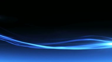 Mavi duman dalgalar havada hareket