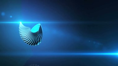 rüzgarda salladıktan mavi kristal kabuk