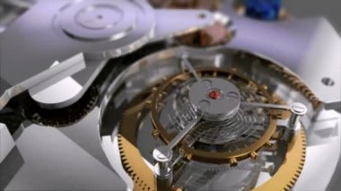 dinamik olarak animasyonlu mekanik kuvars taşı