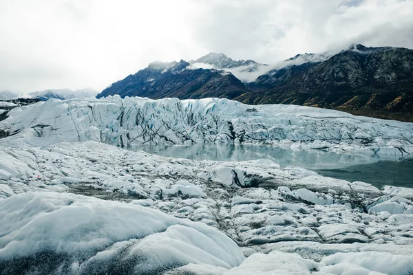 Área de Recreación Estatal Glaciar Matanuska, a solo dos horas de Anchorage en Alaska —  Fotos de Stock