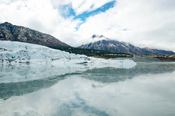 Área de Recreación Estatal Glaciar Matanuska, a solo dos horas de Anchorage en Alaska —  Fotos de Stock