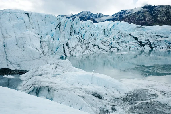 Matanuska Glacier State Recreation Area, just two hours from Anchorage in Alaska — Stock Photo, Image