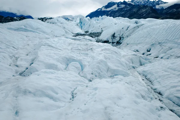 Matanuska Glacier State Recreation Area, a sole due ore da Anchorage in Alaska — Foto Stock