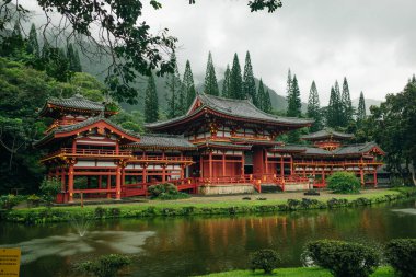 Budist Tapınağı, Oahu, Hawaii.
