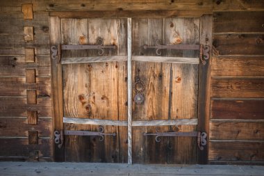 Fort Ross, Fort Ross State Park, California 'daki tarihi Rus kalesi. Yüksek kalite fotoğraf