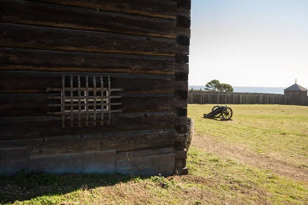 Fort Ross Ett Historiskt Ryskt Fort Fort Ross State Park — Stockfoto