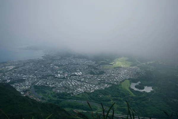 하와이 산맥의 정상에서 바라본 것이다 고품질 — 스톡 사진