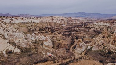 Gül vadisi Goreme Kapadokya hindisi. Yüksek kalite fotoğraf