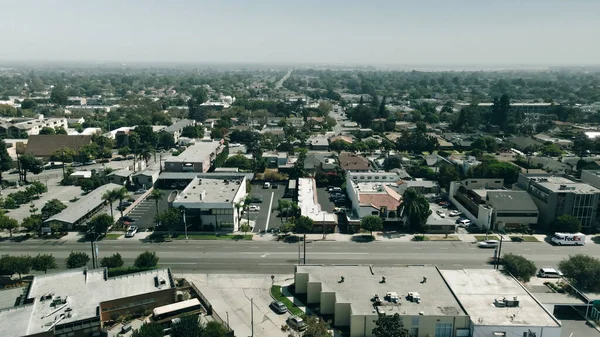 Widok Lotu Ptaka Miasto Rowland Heights Kalifornia Wysokiej Jakości Zdjęcie — Zdjęcie stockowe