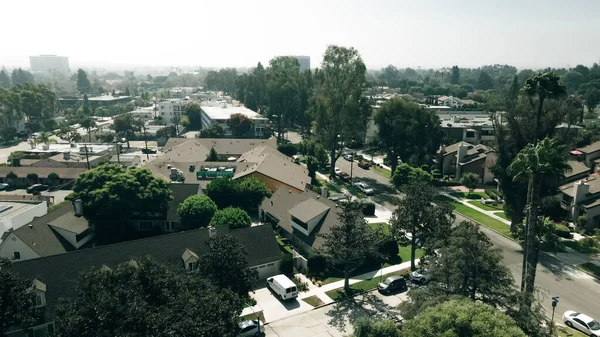 Daytime Aerial View City Rowland Heights California High Quality Photo — Stock Photo, Image