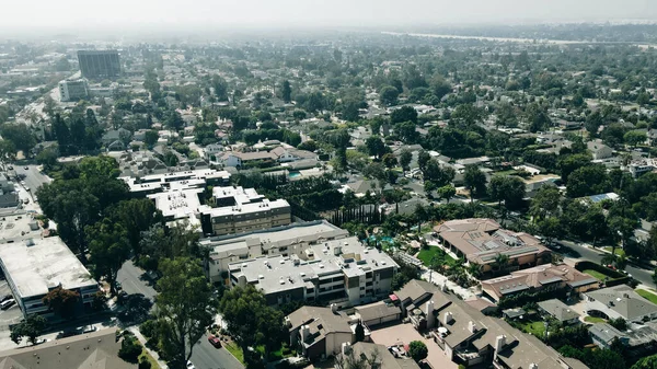 Daytime Aerial View City Rowland Heights California High Quality Photo — Stock Photo, Image