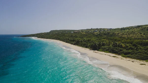 Όμορφη Τροπική Παραλία Zoni Loacted Culebra Πουέρτο Ρίκο Υψηλής Ποιότητας — Φωτογραφία Αρχείου