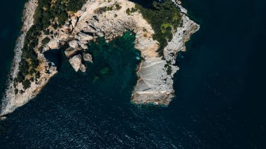 Iztuzu Kaplumbağa Kıyısı - Akdeniz 'deki Dalyan Nehri' nin birleştiği yerde 4 km uzunluğunda güzel bir körfez