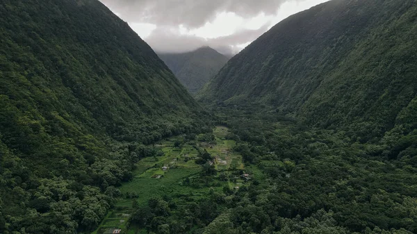 Waipio Valle Avvistamento Segno Sulle Hawaii Big Island — Foto Stock