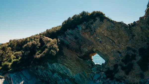 Costa Tartaruga Iztuzu Bela Baía Comprimento Confluência Rio Dalyan Mar — Fotografia de Stock