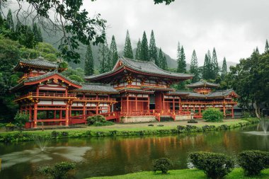 Budist Tapınağı, Oahu, Hawaii.
