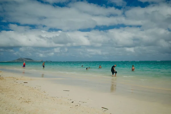 Lanikai Χαβάη Ηπα Ιανουάριος 2021 Lanikai Beach Είναι Πιο Όμορφο — Φωτογραφία Αρχείου