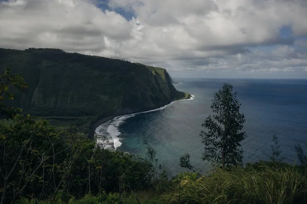 夏威夷大岛的瓦伊皮奥山谷景观 — 图库照片