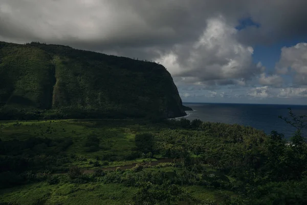 Vista Sulla Valle Waipio Big Island Hawaii — Foto Stock