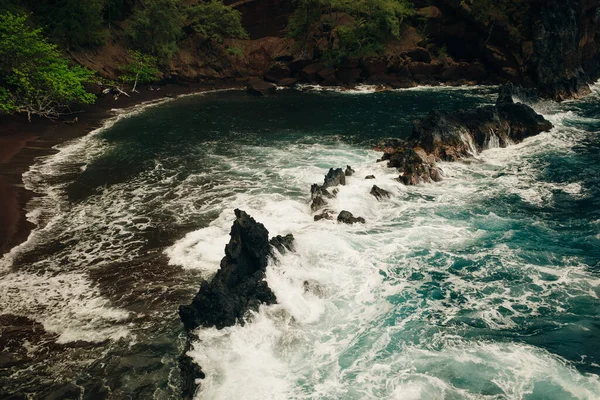 Spiaggia Sabbia Rossa Maui — Foto Stock