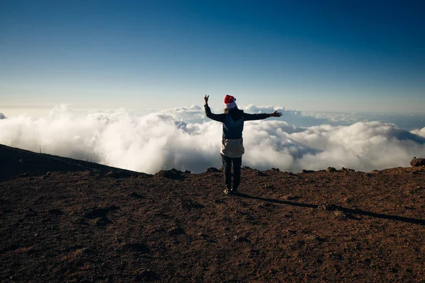 Wspaniały Widok Park Narodowy Haleakala Wyspie Maui Hawaje Wysokiej Jakości — Zdjęcie stockowe