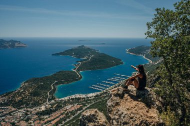 Yürüyüş Lycian tarzı. Yüksek kalite fotoğraf
