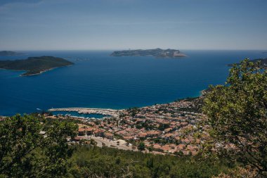 Hiking Lycian way. Kas view point, Turkey