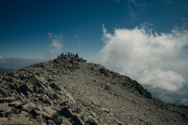 Tahtali Dağı 'nın güzel manzarası, Türkiye. Tahtali Dagi, Antalya ili, Türkiye. Yüksek kalite fotoğraf