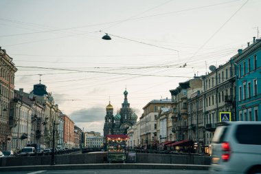 St. Petersburg - Kurtarıcı Kilisesi, Kan Dökümü, Rusya. Yüksek kalite fotoğraf