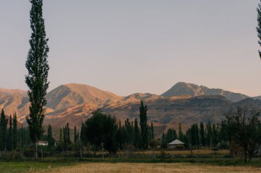 Kyzyl Oi Village, Kyrgyzstan - 25th august 2025. High quality photo